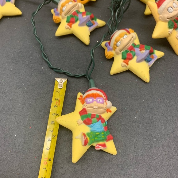 Vintage Christmas Nickelodeon Rugrats Cartoon 10 String Lights - Picture 9 of 10